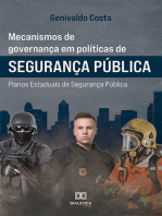 Mecanismos de Governança em Políticas de Segurança Pública:  planos estaduais de Segurança Pública