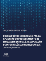 Pressupostos e diretrizes para a aplicação do processamento de linguagem natural à recuperação de informações jurisprudenciais:  uma aplicação da AI4SG