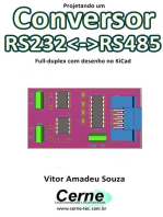 Projetando Um Conversor Rs232<->rs485 Full-duplex Com Desenho No Kicad