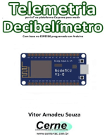 Telemetria Por Iot Na Plataforma Cayenne Para Medir Decibelímetro Com Base No Esp8266 Programado Em Arduino