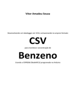 Desenvolvendo Um Datalogger Em Vc# E Armazenando No Arquivo Formato Csv Para Monitorar Concentração De Benzeno Usando O Esp8266 (nodemcu) Programado No Arduino