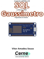 Conectando O Esp8266 Ao Bd Sql Na Web Para Medir Gaussímetro Programado Em Arduino