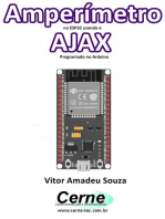 Amperímetro No Esp32 Usando O Ajax Programado No Arduino
