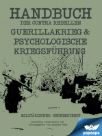 Handbuch der Contra Rebellen: Guerillakrieg und Psychologische Kriegsführung Militärischer Geheimdienst
