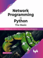 Network Programming in Python : The Basic: A Detailed Guide to Python 3 Network Programming and Management