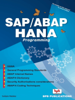 Sap/ABAP Hana Programming: Learn to design and build SAP HANA applications with ABAP/4