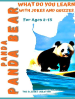 Panda Panda Bear What Do You Learn