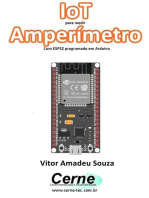 Iot Para Medir Amperímetro Com Esp32 Programado Em Arduino