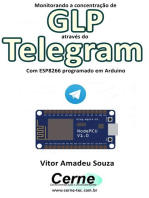 Monitorando A Concentração De Glp Através Do Telegram Com Esp8266 (nodemcu) Programado Em Arduino