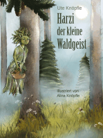 Harzi, der kleine Waldgeist: Mit 41 farbigen Illustrationen von Alina Knöpfle