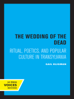The Wedding of the Dead: Ritual, Poetics, and Popular Culture in Transylvania