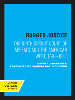 Rugged Justice: The Ninth Circuit Court of Appeals and the American West, 1891-1941