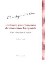 L’infinito gastronomico di Giacomo Leopardi: Uno Zibaldone di ricette