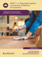 Seguridad e higiene y protección ambiental en hostelería. HOTR0608