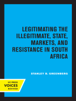 Legitimating the Illegitimate: State, Markets, and Resistance in South Africa