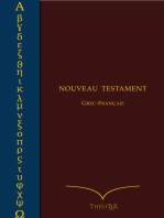 Nouveau Testament Grec-Français