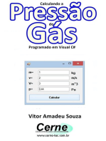 Calculando A Pressão Do Gás Programado Em Visual C#