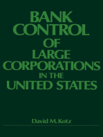 Bank Control of Large Corporations in the United States