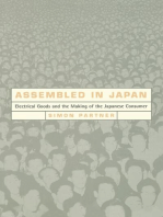 Assembled in Japan: Electrical Goods and the Making of the Japanese Consumer