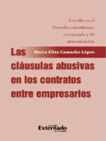 Las cláusulas abusivas en los contratos entre empresarios: Estudio en el Derecho colombiano, comparado y de armonización