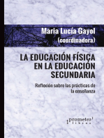 La educación física en la educación secundaria: reflexión sobre las prácticas de la enseñanza