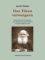 Das Töten verweigern