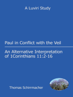 Paul in Conflict with the Veil: An Alternative Interpretation of 1 Corinthians 11:2-16