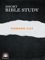 Short Bible Study