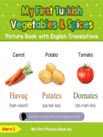 My First Turkish Vegetables & Spices Picture Book with English Translations: Teach & Learn Basic Turkish words for Children, #4