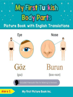 My First Turkish Body Parts Picture Book with English Translations: Teach & Learn Basic Turkish words for Children, #7