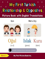 My First Turkish Relationships & Opposites Picture Book with English Translations: Teach & Learn Basic Turkish words for Children, #11