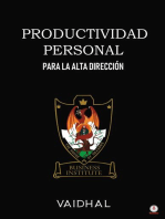 Productividad Personal: Para la Alta Dirección