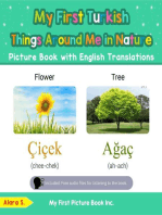 My First Turkish Things Around Me in Nature Picture Book with English Translations
