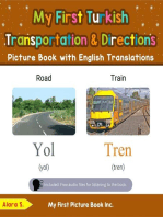 My First Turkish Transportation & Directions Picture Book with English Translations