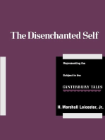 The Disenchanted Self: Representing the Subject in the Canterbury Tales