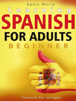 Learning Spanish for Adults Beginner