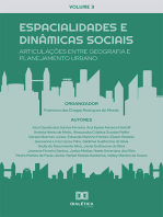 Espacialidades e dinâmicas sociais: articulações entre geografia e planejamento urbano: - Volume 3