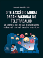 O teleassédio moral organizacional no teletrabalho