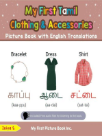 My First Tamil Clothing & Accessories Picture Book with English Translations: Teach & Learn Basic Tamil words for Children, #9