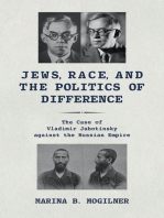 Jews, Race, and the Politics of Difference: The Case of Vladimir Jabotinsky against the Russian Empire