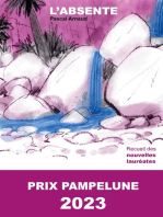 L'absente: Lauréat du Prix Pampelune 2023