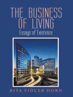 THE BUSINESS OF LIVING: Essays of Existence