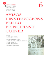 Avisos i instruccions per lo principiant cuiner: Col·lecció 7 Portes