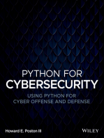 Python for Cybersecurity: Using Python for Cyber Offense and Defense