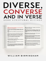Diverse, Converse and in Verse: Some Scriptural Musings