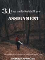 31 Keys To Effectively Fulfil Your Assignment