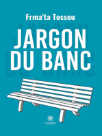 Jargon du banc