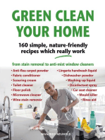 Green Clean Your Home: 160 simple, nature-friendly recipes which really work