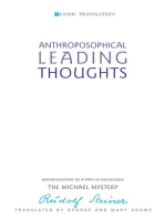 Anthroposophical Leading Thoughts: Anthroposophy as a Path of Knowledge - The Michael Mystery