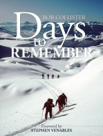 Days to Remember: Adventures and reflections of a mountain guide